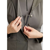 Montar Competition Jacket MoPearl Pintucks Gun Metal Crystals Grey Montar Competition Jacket MoPearl Pintucks Gun Metal Crystals Grey