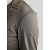 Montar Competition Jacket MoPearl Pintucks Gun Metal Crystals Grey Montar Competition Jacket MoPearl Pintucks Gun Metal Crystals Grey