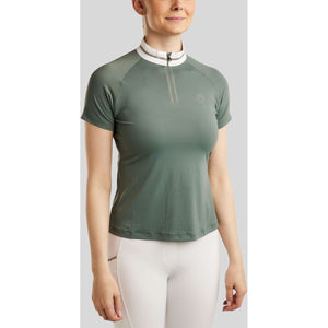 Montar Competition Shirt MoLila Champagne Crystals Jade Montar Competition Shirt MoLila Champagne Crystals Jade