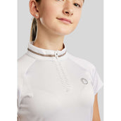 Montar Competition Shirt MoLila Champagne Crystals Junior White Montar Competition Shirt MoLila Champagne Crystals Junior White