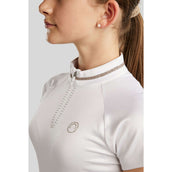 Montar Competition Shirt MoLila Champagne Crystals Junior White Montar Competition Shirt MoLila Champagne Crystals Junior White