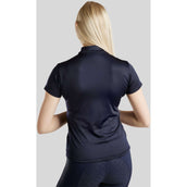 Montar Poloshirt Everly Crystal Logo Navy Montar Poloshirt Everly Crystal Logo Navy