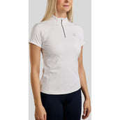 Rebel T-Shirt Tone in Tone Crystals White Rebel T-Shirt Tone in Tone Crystals White