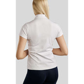 Rebel T-Shirt Tone in Tone Crystals White Rebel T-Shirt Tone in Tone Crystals White