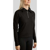 Montar Shirt MoRachel Quarter Zip Black Montar Shirt MoRachel Quarter Zip Black