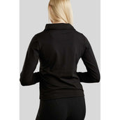 Montar Shirt MoRachel Quarter Zip Black Montar Shirt MoRachel Quarter Zip Black