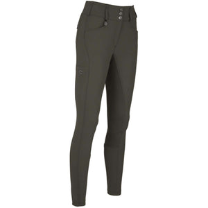 Pikeur Breeches New Candela Full Grip Flex Faux Leather Deep Khaki Pikeur Breeches New Candela Full Grip Flex Faux Leather Deep Khaki