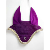 PS of Sweden Ear Bonnet Stardust Pearl Sparkly Violet PS of Sweden Ear Bonnet Stardust Pearl Sparkly Violet