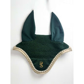 PS of Sweden Ear Bonnet Stardust Pearl Sparkly Emerald PS of Sweden Ear Bonnet Stardust Pearl Sparkly Emerald