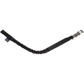 Shires Ribbon Tie Bungee Breakaway Black Shires Ribbon Tie Bungee Breakaway Black