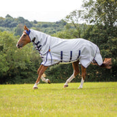 Shires Fly Rug Highlander Plus Sun Shade Combo Grey Shires Fly Rug Highlander Plus Sun Shade Combo Grey