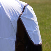 Highlander Plus Fly Rug Combo White/Black Cherry Highlander Plus Fly Rug Combo White/Black Cherry
