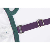 Highlander Plus Fly Rug Combo White/Black Cherry Highlander Plus Fly Rug Combo White/Black Cherry