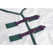 Highlander Plus Fly Rug Combo White/Black Cherry Highlander Plus Fly Rug Combo White/Black Cherry