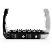 Tech Stirrups Stirrups Venice Sloped EVO Black/Silver Tech Stirrups Stirrups Venice Sloped EVO Black/Silver