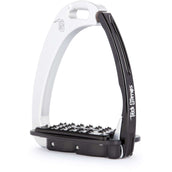 Tech Stirrups Stirrups Venice Sloped M Silver/Black Tech Stirrups Stirrups Venice Sloped M Silver/Black