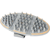 Waldhausen Massage Brush Flex Peach/Chrome Grey Waldhausen Massage Brush Flex Peach/Chrome Grey