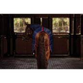 WeatherBeeta Stable Rug ComFiTec 210D Channel Quilt Combo Neck 100g Navy/Burgundy WeatherBeeta Stable Rug ComFiTec 210D Channel Quilt Combo Neck 100g Navy/Burgundy