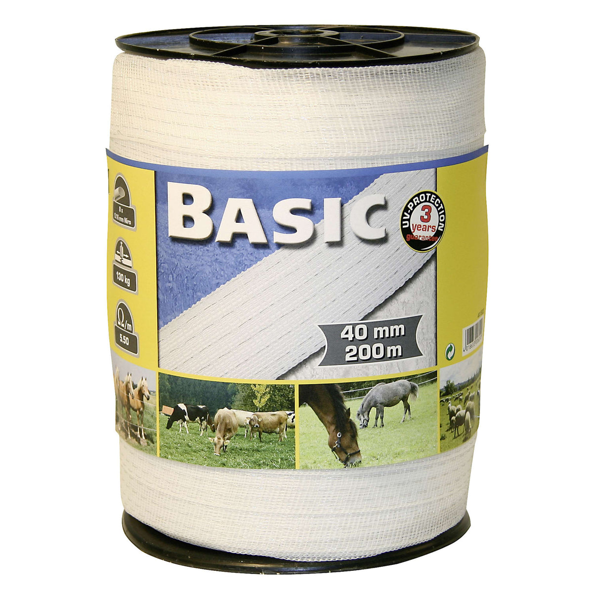 Ako Fencing Tape Basic White