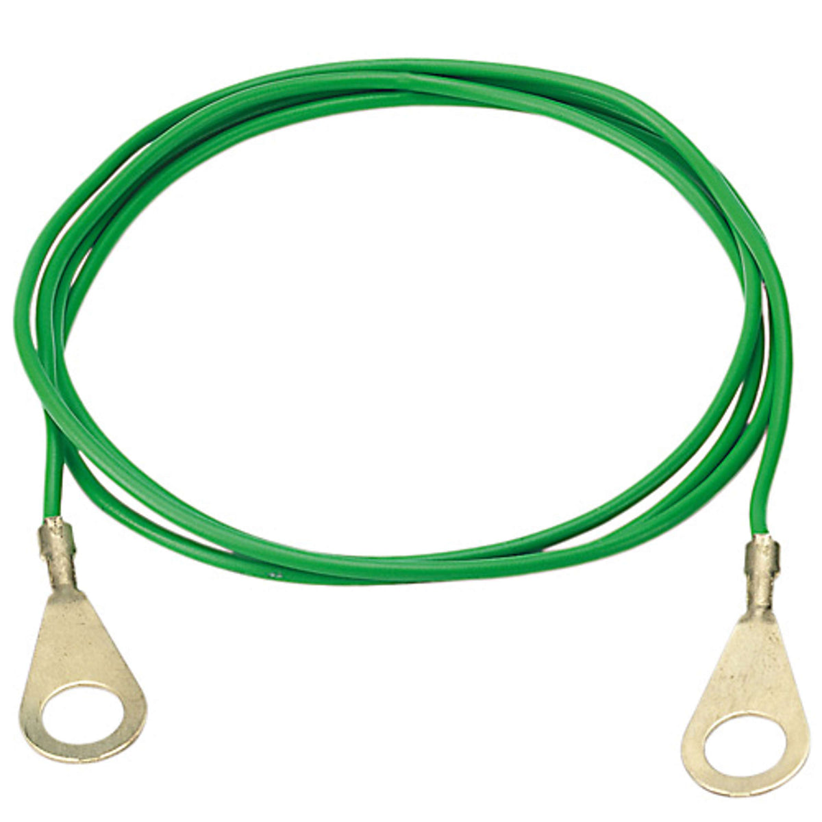 Agradi Power Earthing Cable Insulated M8 Metal Eyes Green