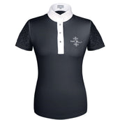 Fair Play Competition Shirt Cecile Short Sleeve Black