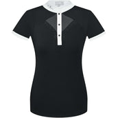 Fair Play Competition Shirt Cathrine Short Sleeve Black/White