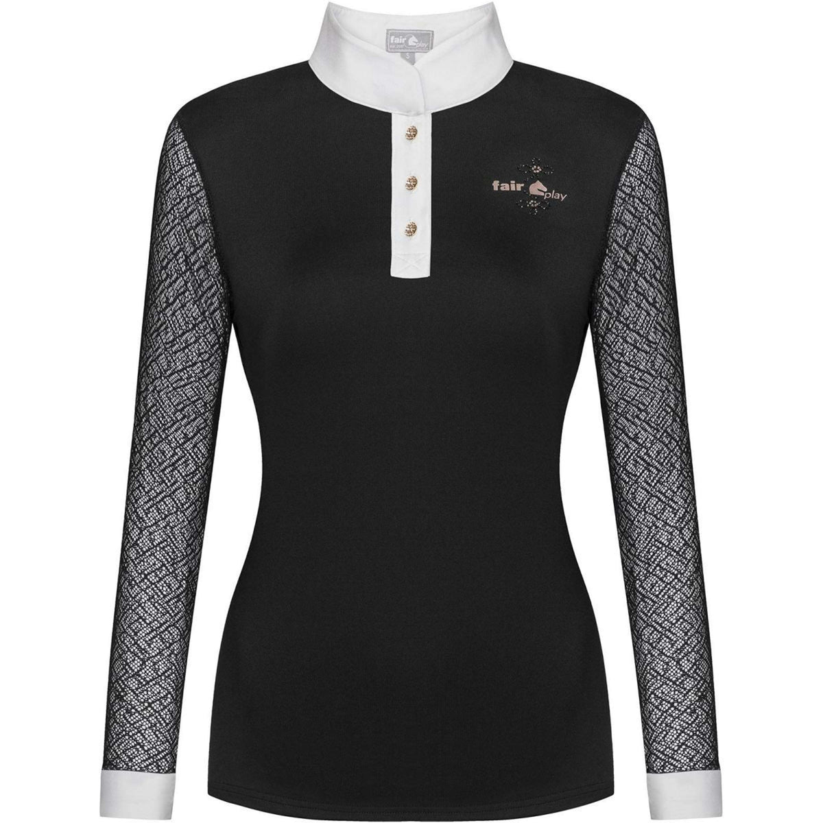 Fair Play Competition Shirt Cecile Rosegold Black