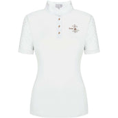 Fair Play Competition Shirt Cecile Rosegold Short Sleeve White