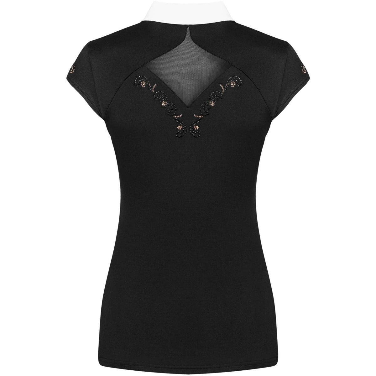 Fair Play Competition Shirt Cathrine Rosegold Sleeveless Black