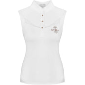 Fair Play Competition Shirt Cecile Rosegold Sleeveless White