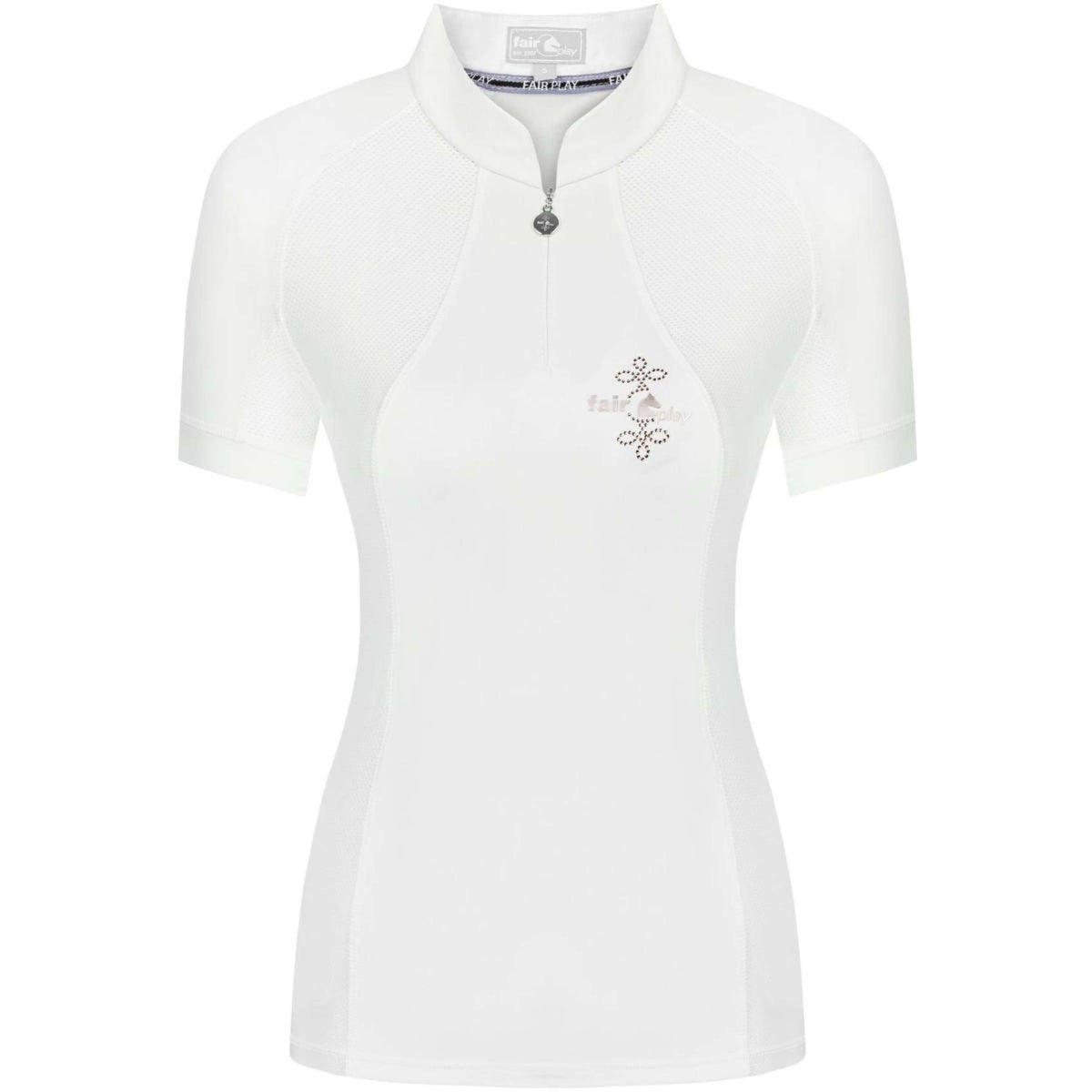 Fair Play Shirt Paula Short Sleeve White