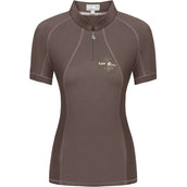 Fair Play Shirt Paula Short Sleeve Grey/Taupe