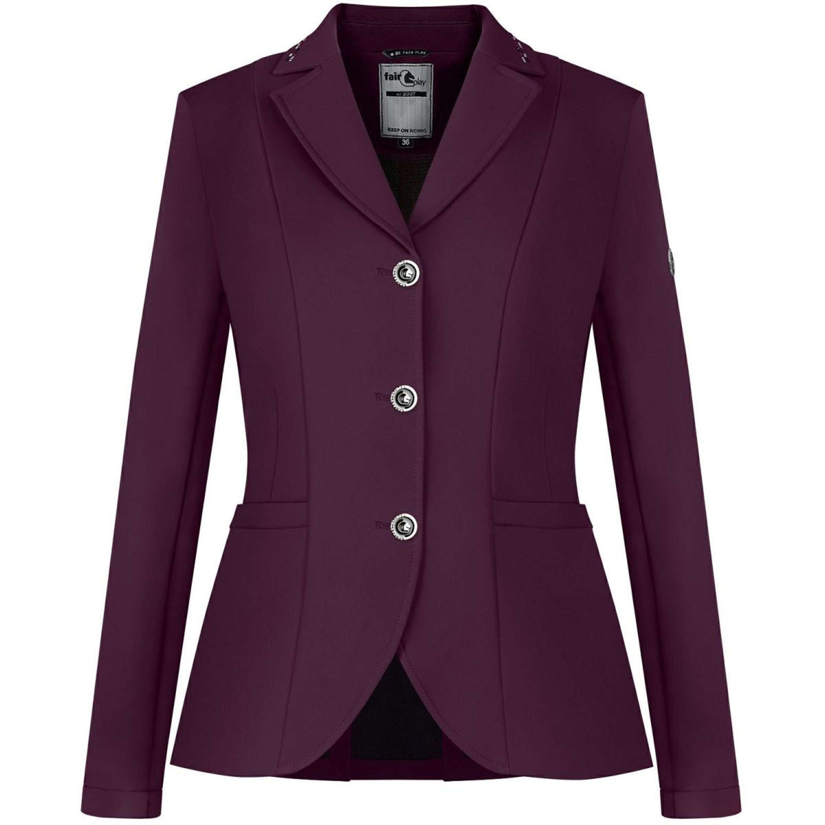 Fair Play Competition Jacket Natalie Royal Berry