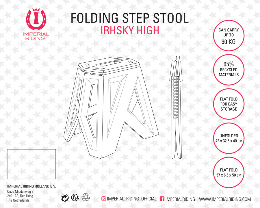 Imperial Riding Step IRHSky High Orange