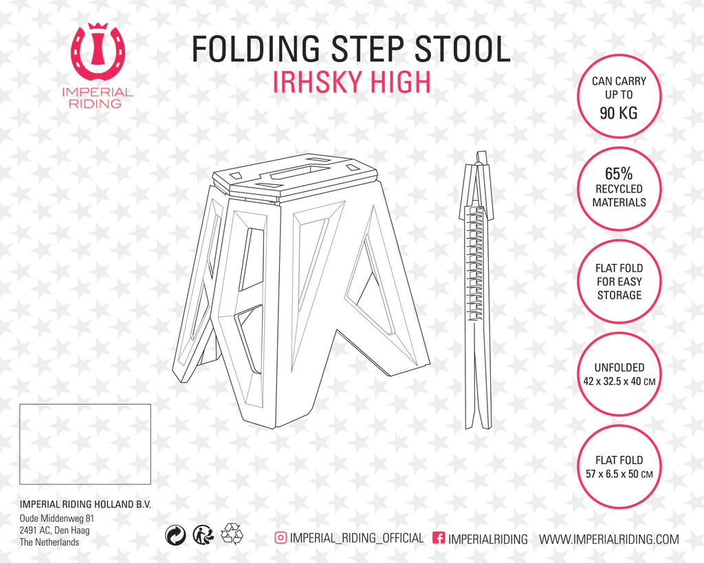 Imperial Riding Step IRHSky High Orange