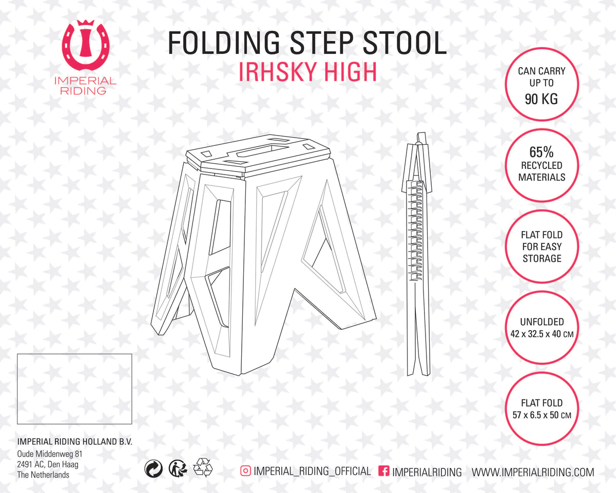 Imperial Riding Step IRHSky High Black