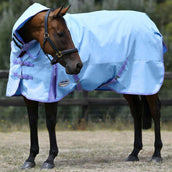 Weatherbeeta Rain Rug Comfitec Classic Combo Neck Lite light blue/purple