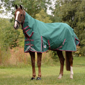 Weatherbeeta Rain Rug Comfitec Plus Dynamic II Combo Neck Lite Green/Grey/Red