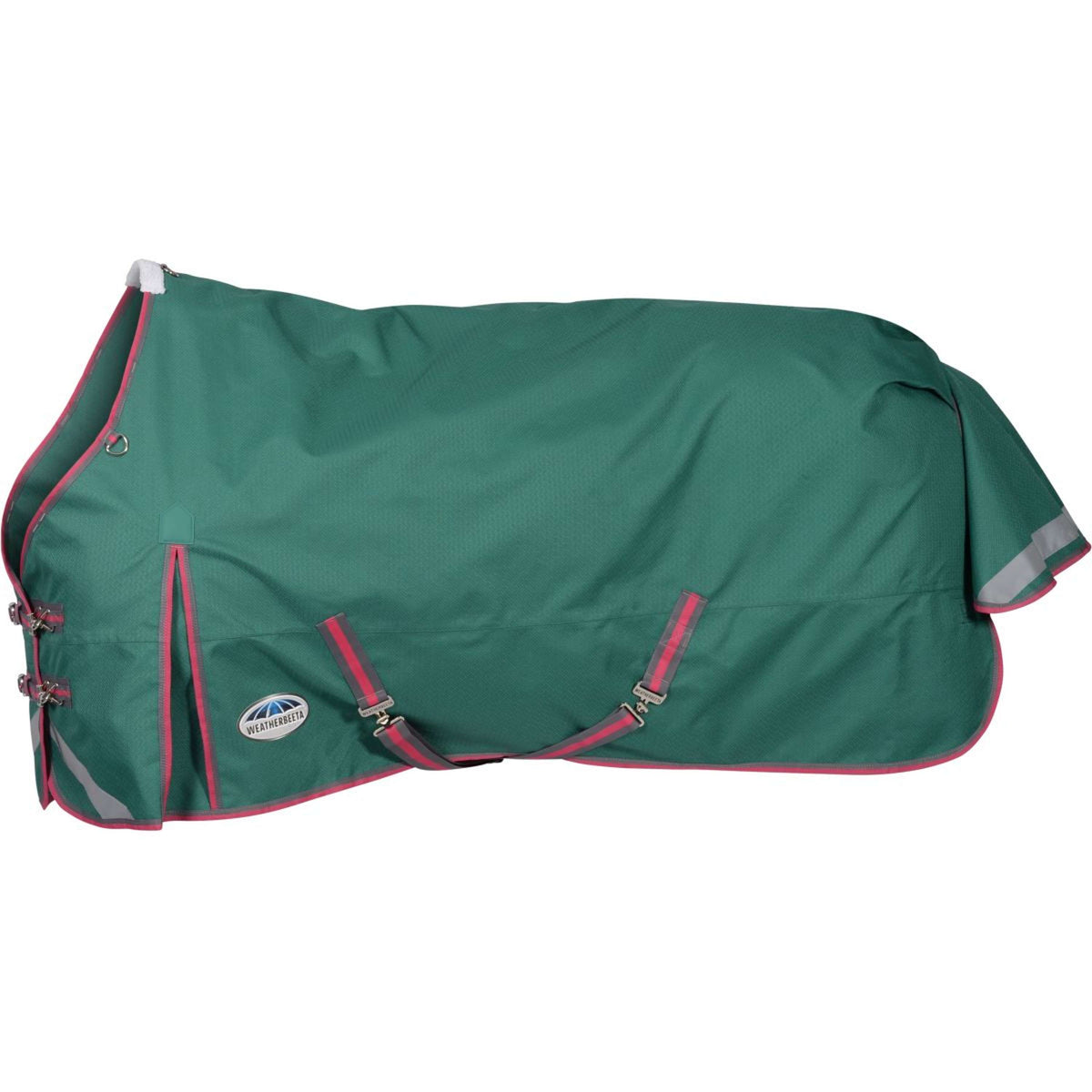 Weatherbeeta Rain Rug Comfitec Plus Dynamic II Standard Neck Lite Green/Grey/Red