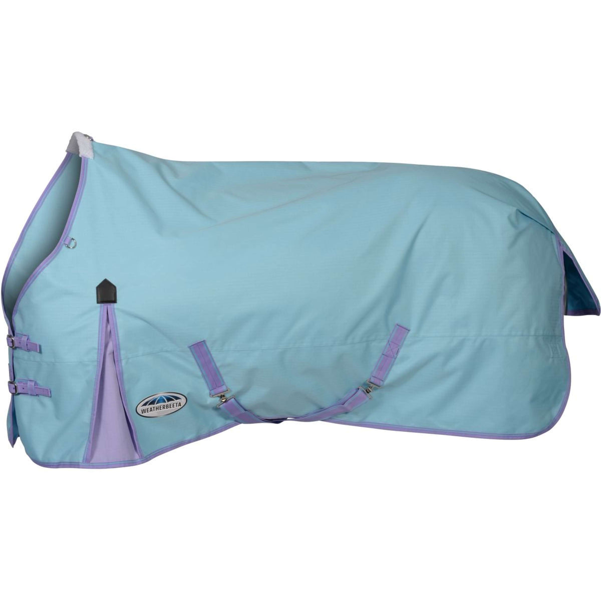 Weatherbeeta Rain Rug Comfitec Classic Standard Neck Lite light blue/purple