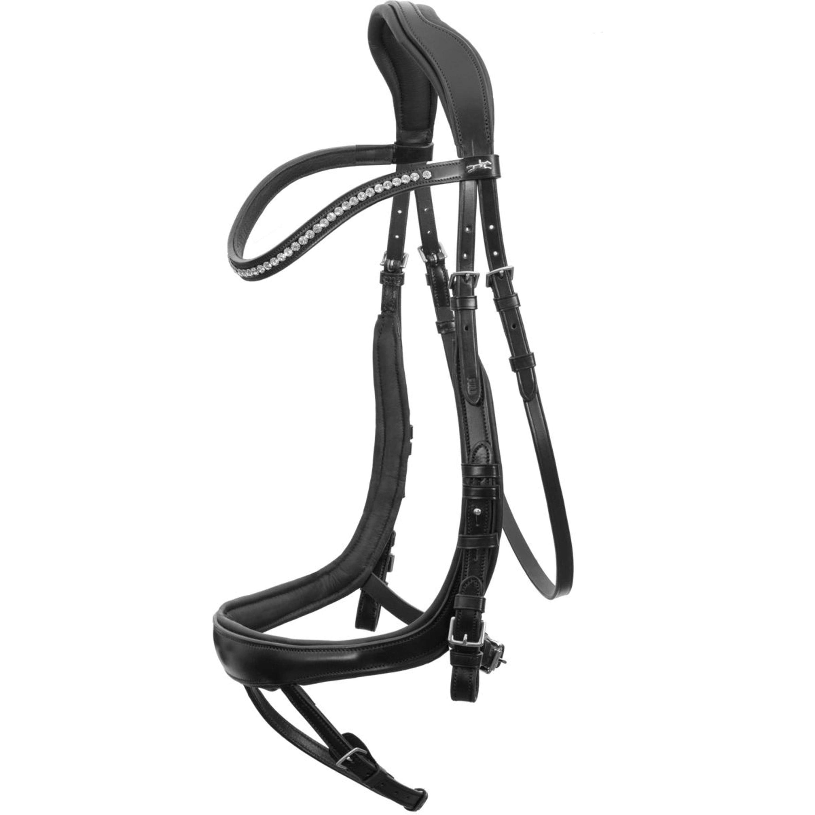 Schockemöhle Bridle Premium sports Equitus Beta Black/Silver