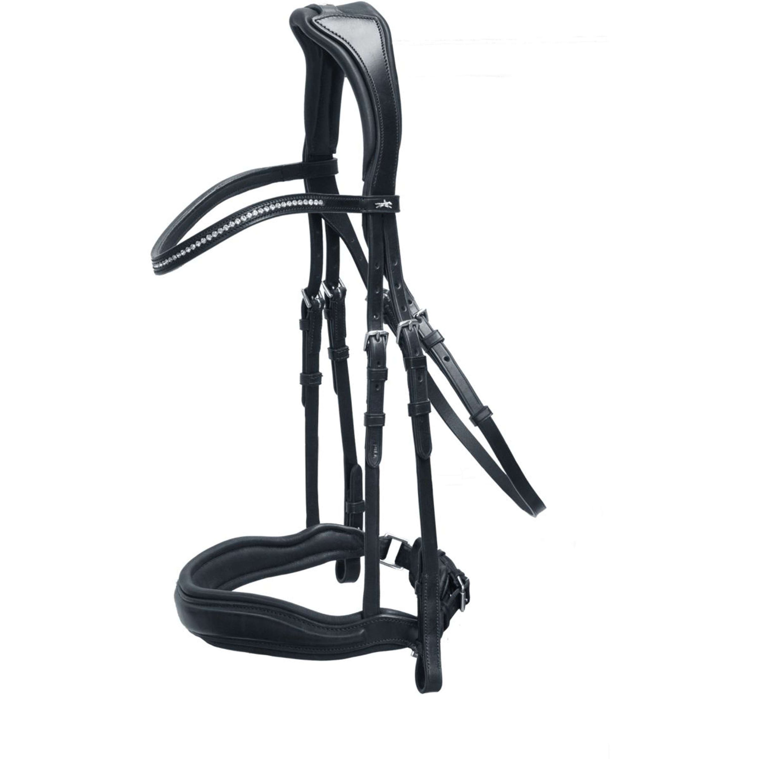 Schockemöhle Bridle Premium sports Slimford Black/Silver