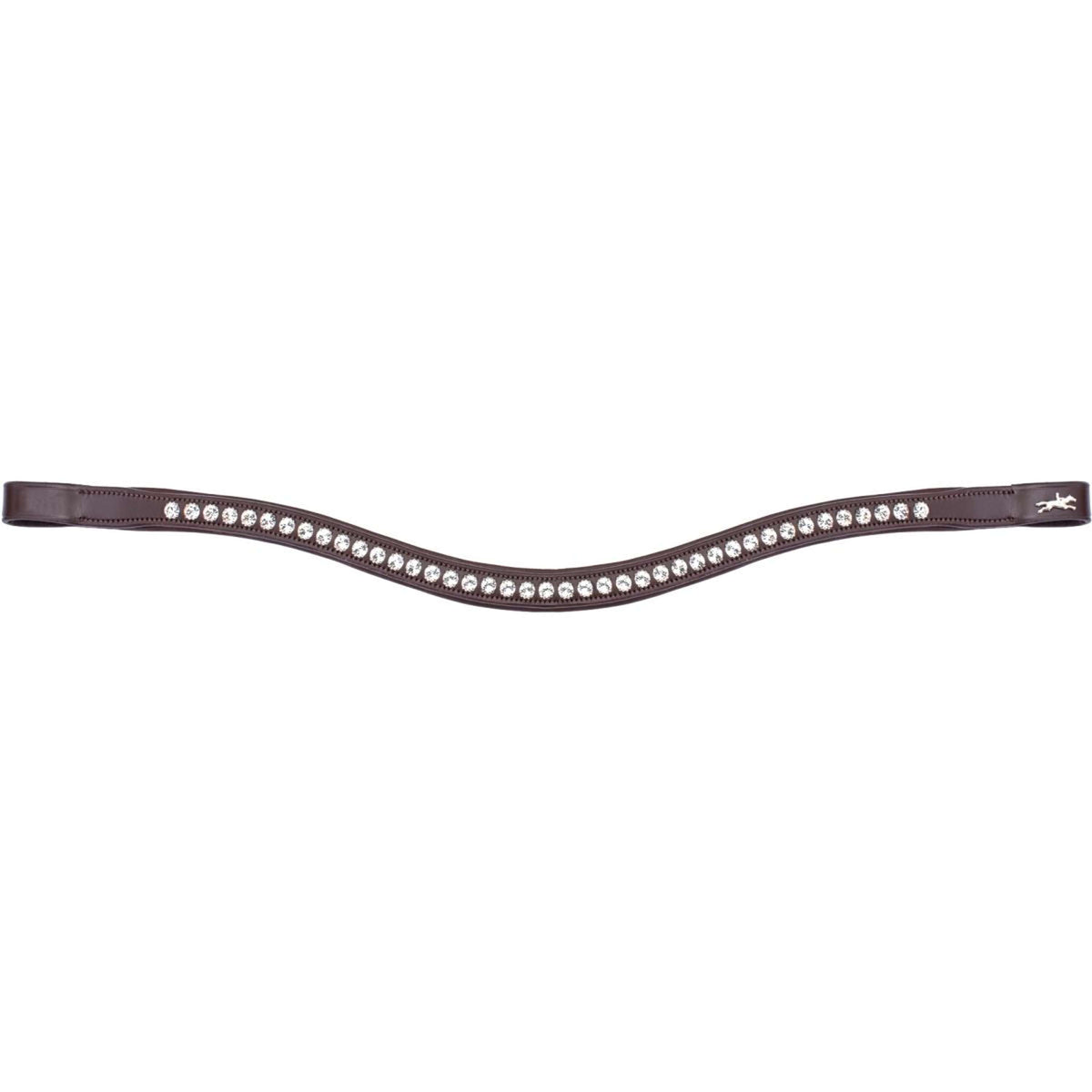 Schockemöhle Browband Crystal Select Espresso/Silver