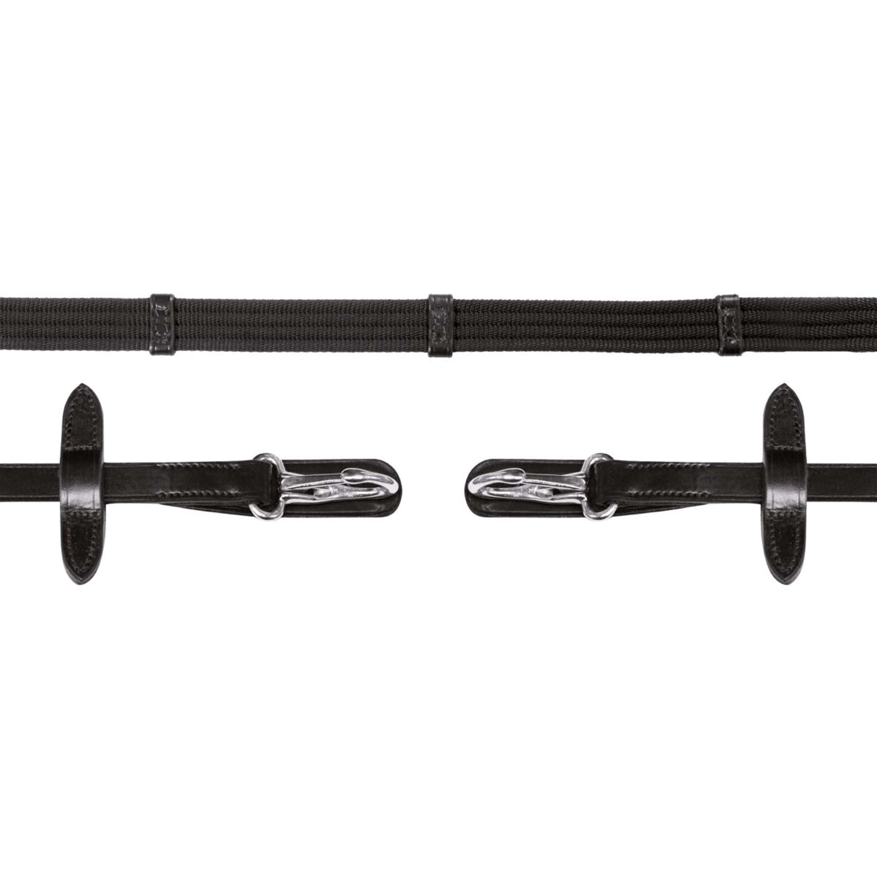 Schockemöhle Reins Neo Line Clip Black/Silver