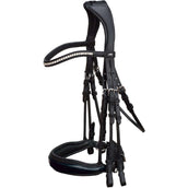 Schockemöhle Weymouth Bridle Classic Line Venice Black/Patent/Silver