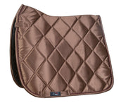 HKM Saddlepad Bergamo Dressage Brown