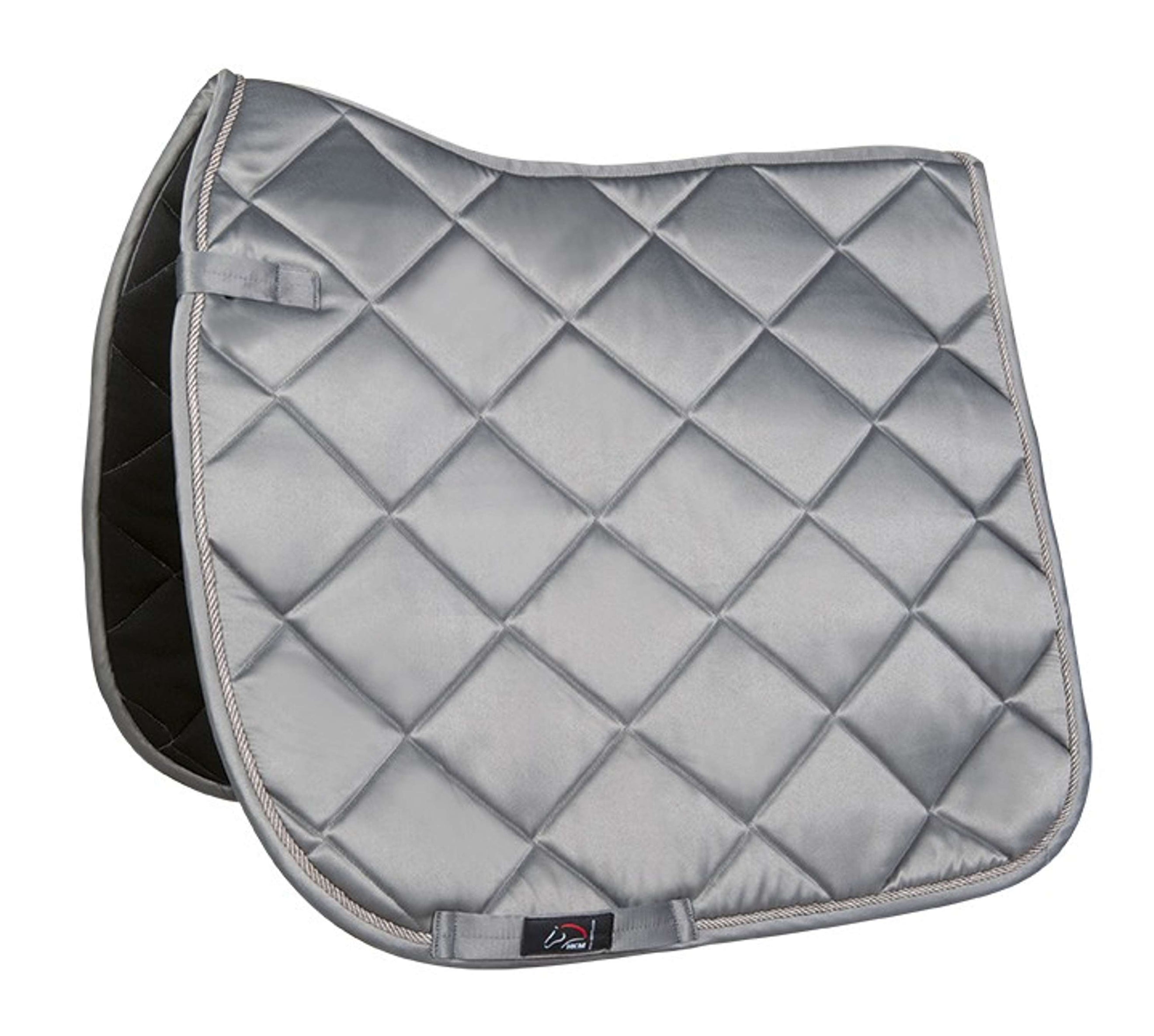 HKM Saddlepad Bergamo Dressage Grey