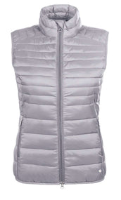 HKM Vest Lena Padded Stone Grey