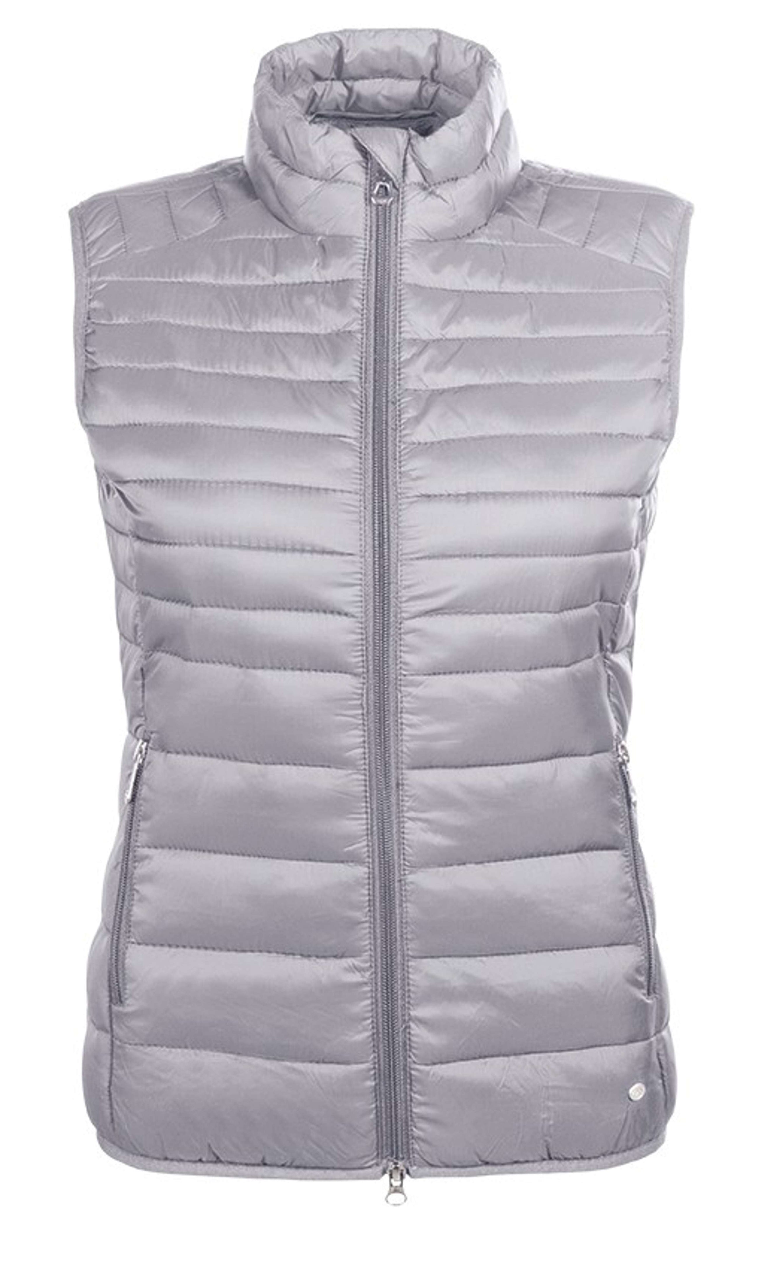 HKM Vest Lena Padded Stone Grey