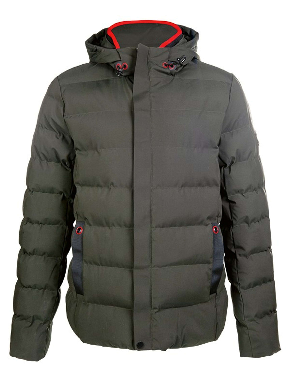 HKM Jacket Hamburg Men Quilted Olive Green